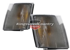 Holden Commodore Clear lens Front Indicators PAIR VH VK NEW turn signal - KGV...
