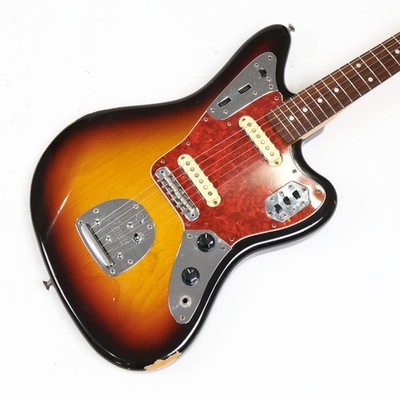 Used Fender Japan JG66-85 3TS Jaguar (1997-2000 model), Alder body