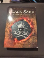💥 Black Sails The Complete Collection Box ~Seasons 1, 2, 3 & 4 DVDs 12 Disc Set