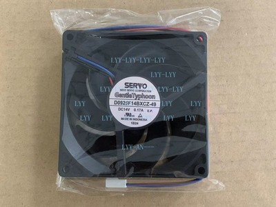 SERVO GentleTyphoon D0925F14BXCZ-49 9CM 14V 0.17A 4-pin cooling fan #md