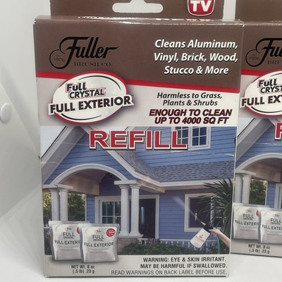 #ad #ad 2 Fuller Brush Full Crystal Exterior Kit Clean Aluminum Vinyl Brick Wood Stucco $28.40