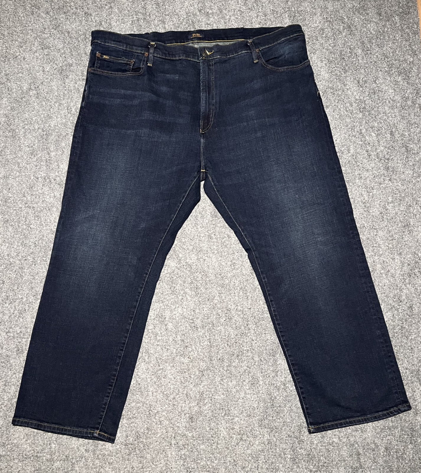 Polo Ralph Lauren Denim Jeans Mens 48B x30 Blue Dark Wash Classic Fit