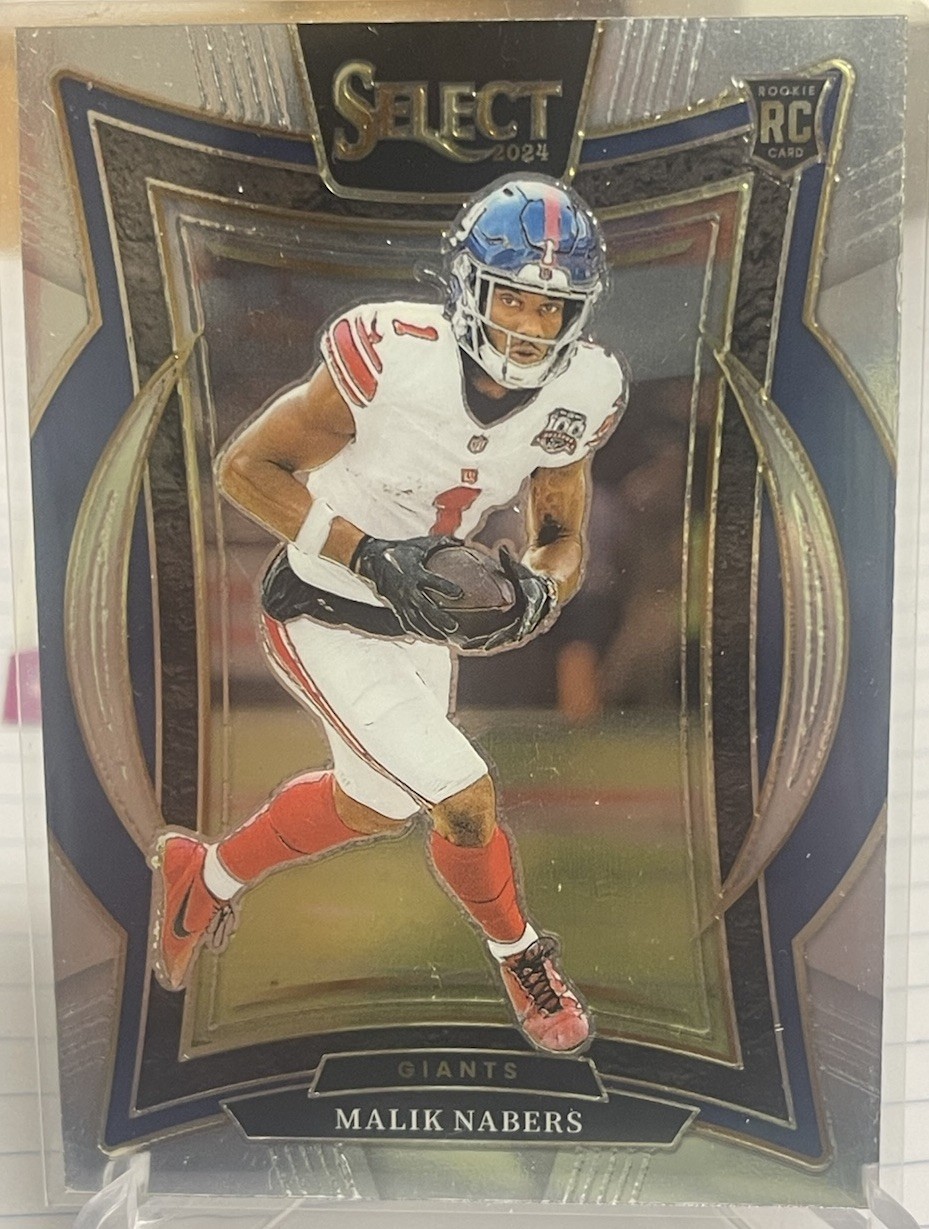 2024 Panini Select - Concourse Malik Nabers #29 Base (RC) Rookie GIANTS