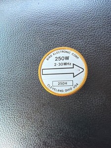 Bird 43 Thruline WattMeter Element 250W 250H 2-30MHz