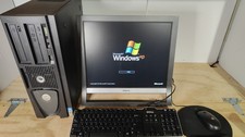 Vintage Windows XP Gaming PC Bundle - Dell Precision 970-Monitor-Keyboard-Mouse