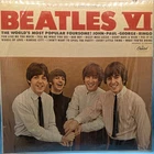 The Beatles Beatles VI Capitol Vinyl LP Record Stereo 12" 33 RPM Rock