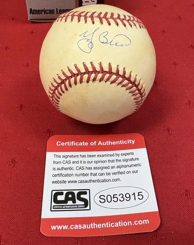 Yogi Berra Signed American League Baseball (Some Yellowing, CAS Authenticated)