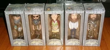 Duck Dynasty Commander Bobble Head Set of 5 Si Willie Phil Jase Kay Robertson