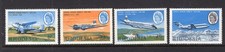 RHODESIA 1966 CENTRAL AFRICAN AIRWAYS SET  VERY FINE MNH...