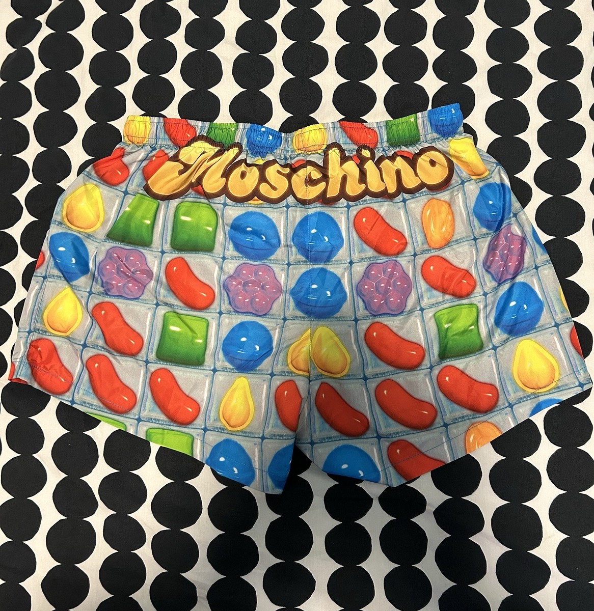 Vintage Moschino Swimming Men’s Short Candy Crush Size L