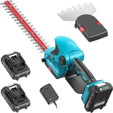 Cordless Hedge Trimmer Bush Trim Grass Shear Shrub Cutter Makita 18V compatible