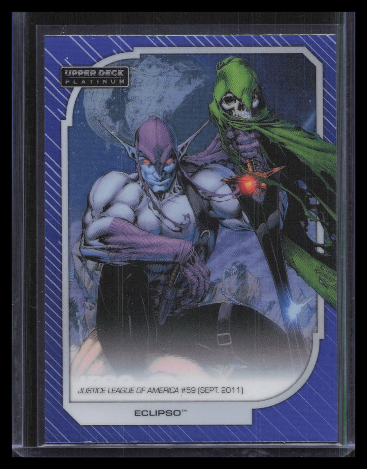 Eclipso 2026 Upper Deck Platinum DC #148 Blue Rainbow