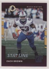 2017 Panini Donruss Stat Line Season 142/149 Zach Brown #176 0it8
