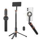 K&F CONCEPT 1.8m Magnetisches Handy Selfie Stick 2 in 1 Stativ mit Fernauslöser