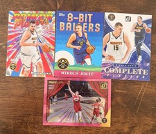 4- Card Nikola Jokić Denver Nuggets Insert Lot