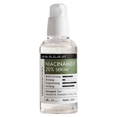 DERMA FACTORY Niacinamide 20% Serum 80ml (2.7oz)