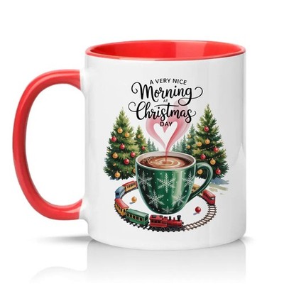 A Very Nice Morning At Unisex 11 Unzen Keramiktasse Festliches...