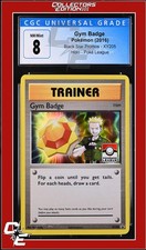 XY Black Star Promo Gym Badge XY205 Pokemon League CGC 8 on eBay