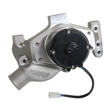 Cvr Electric Water Pump Proflo Maximum Billet Aluminum Clear 55 Gpm Sbc Ea 7550