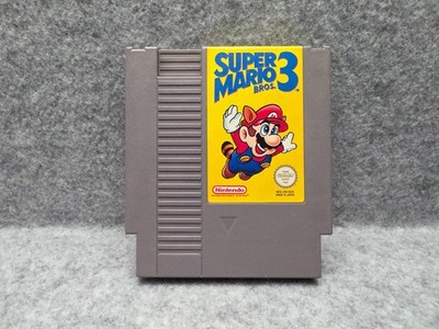 SUPER MARIO BROS. 3 NINTENDO NES PAL/B MODUL CARTRIDGE KULT GAME
