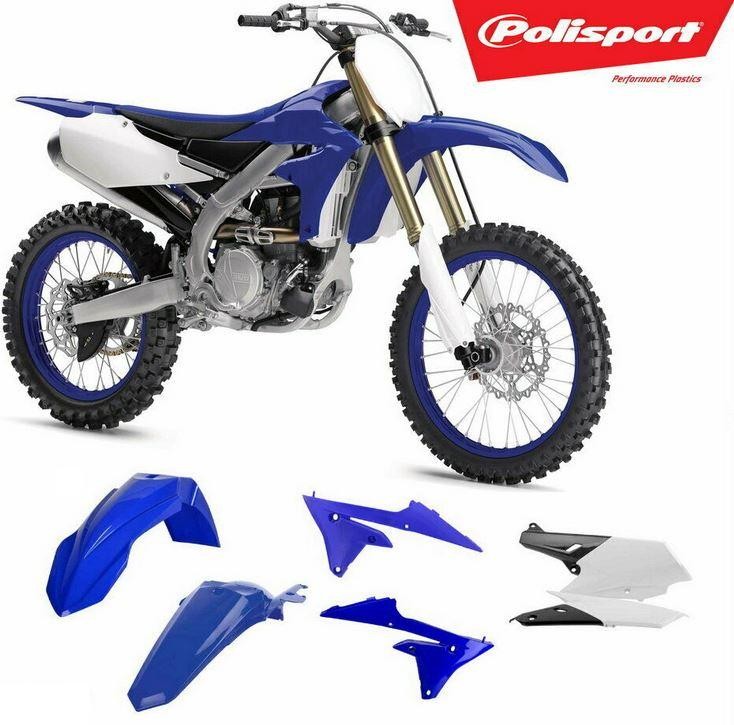 Plastic Kit Fits Yamaha WRF 250 450 16-18 BL-W