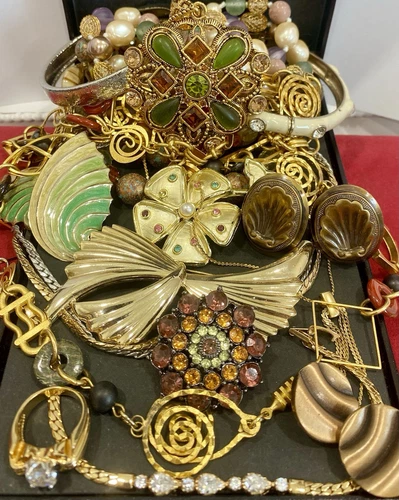 Vintage Estate Costume Jewelry Lot! AVON, NAPIER and more!