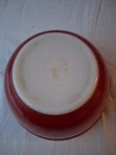 Pyrex Red Mixing Bowl 2.5 qt Vintage