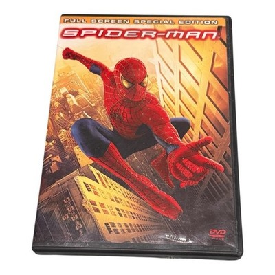 Spider-Man DVD 2-Disc Full Screen Special Edition Marvel Movie PG-13 2002 Action