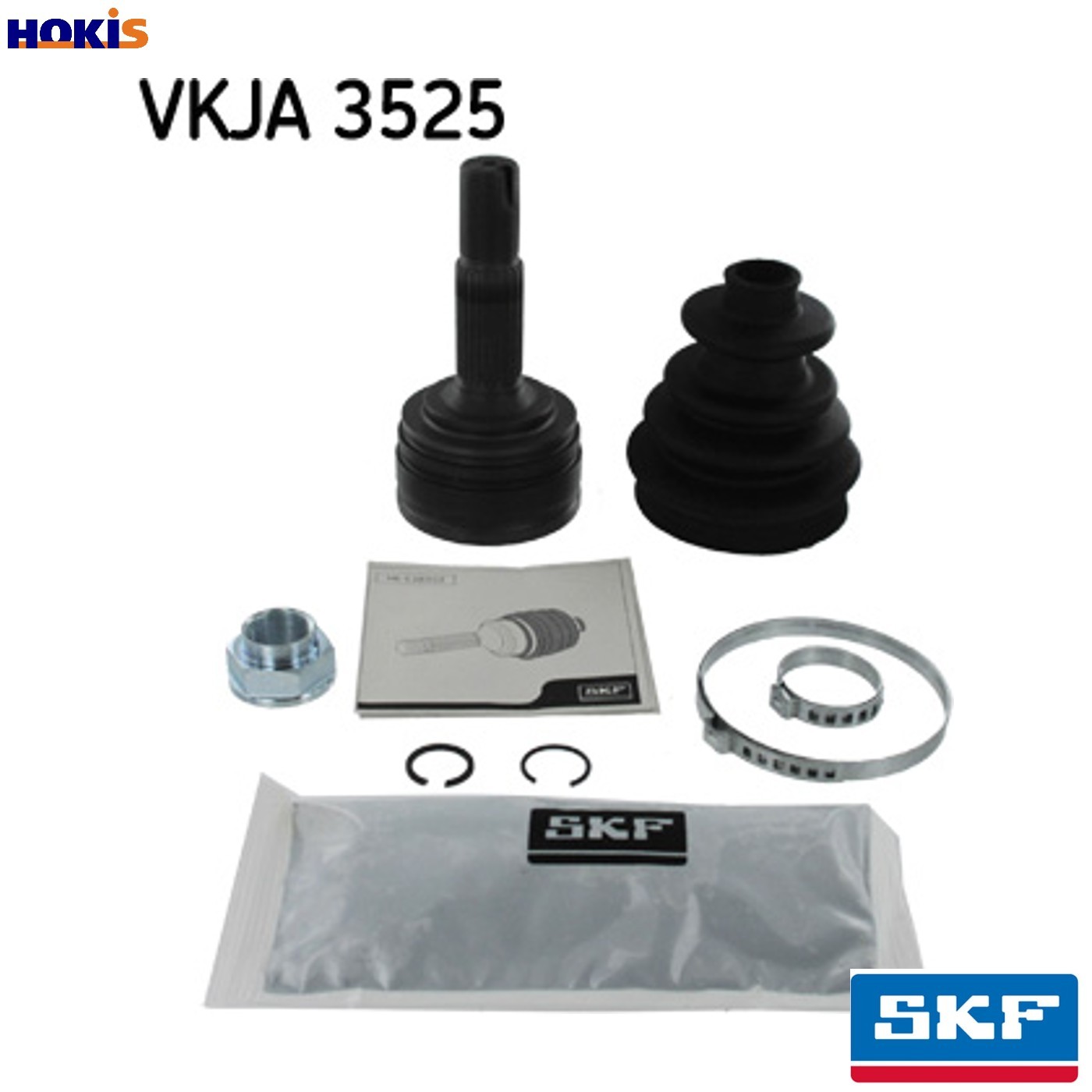 JOINT KIT DRIVE SHAFT VKJA 3525 FOR PEUGEOT TOYOTA CITROEN CFB /CFA 1.0L 3cyl C1