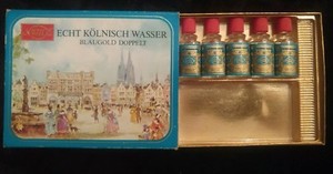 ECHT KOLNISCH WASSER ORIGINAL EAU DE COLOGNE NO. 4711 5 MINIS NEW IN BOX