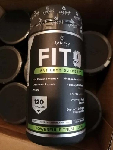 Fit 9 Fat Loss Support Sascha Fitness New # 1 Best Seller Product 5/5 Rating
