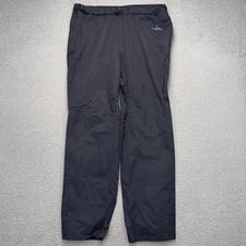 Paradox Rain Pants Men Large Black Fishing Hiking Camping Waterproof Outdoor