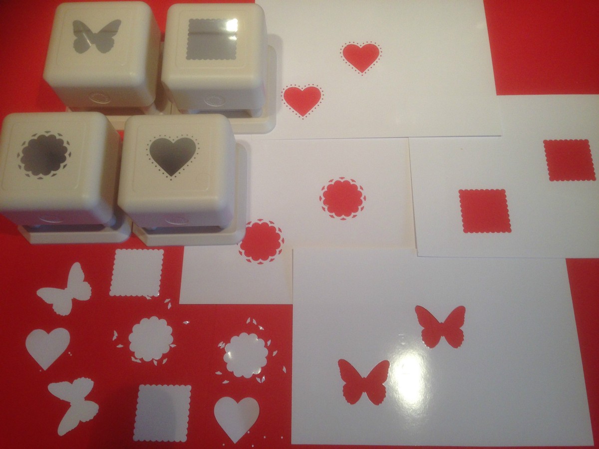 Martha Stewart PUNCH ALL OVER THE PAGE CRAFT PAPER PUNCHES Buy all