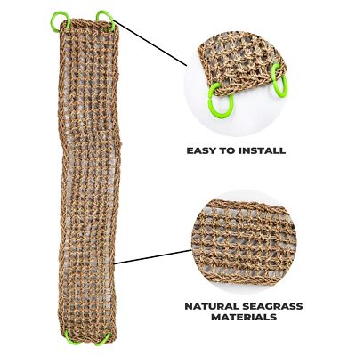Large Seagrass Mat - Climbing Toy For Small Animals & Birds