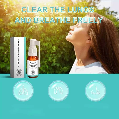 Medilisk Lung Cleansing Spray Googeer Herbal Lung Body Cleansing Spray 30ML - Picture 7 of 14