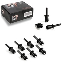 10X Spreizniete Interno Paraurti Carrozzeria Fissaggio Clips Per AUDI A4 A5