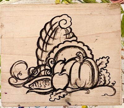 CORNUCOPIA by Prickly Pear harvest fall thanksgiving first autumn pumpkin gourd