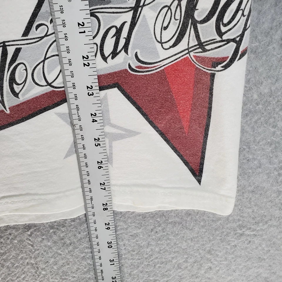 Nor Cal Republik Hombres Camiseta Grande Blanco Logo Gráfico Manga Corta Camiseta Pullover Foto 4 de 4