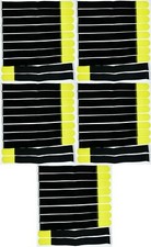 50x Hook and Loop Cable Ties 500 x 50mm Yellow Cable Ties Cable Hook and Loop Cable Hook and Loop Eyelet