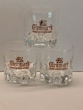SET OF 3 GLENMARK FINEST SCOTCH/WHISKEY GLASSES