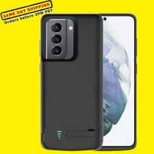 5000mAh Power Bank Battery Fast Charging Cover Case for Samsung Galaxy S21 FE 5G