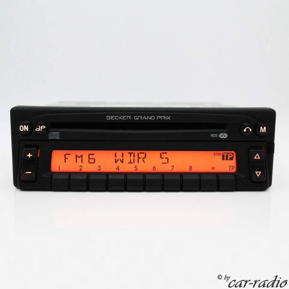 Becker Grand Prix CD BE2237 Radio 1-DIN CD-R Autoradio für Mercedes Porsche BMW - Bild 2 von 4