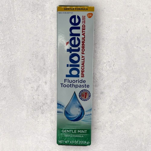 1 x Biotene GENTLE MINT Original Dry Mouth Fluoride Toothpaste 4.3oz
