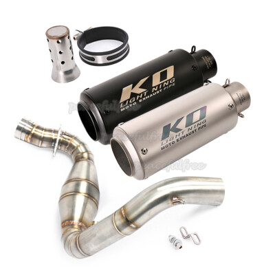For BMW G310GS G310R Exhaust System Front Link Pipe Header Muffler Tips Silencer