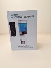 Automatic Mouthwash Dispenser Touchless 2 Cups Wall Mounted 3 Adjustable Levels