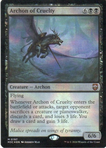 Archon of Cruelty (Showcase) Modern Horizons 2 #342 FOIL | eBay