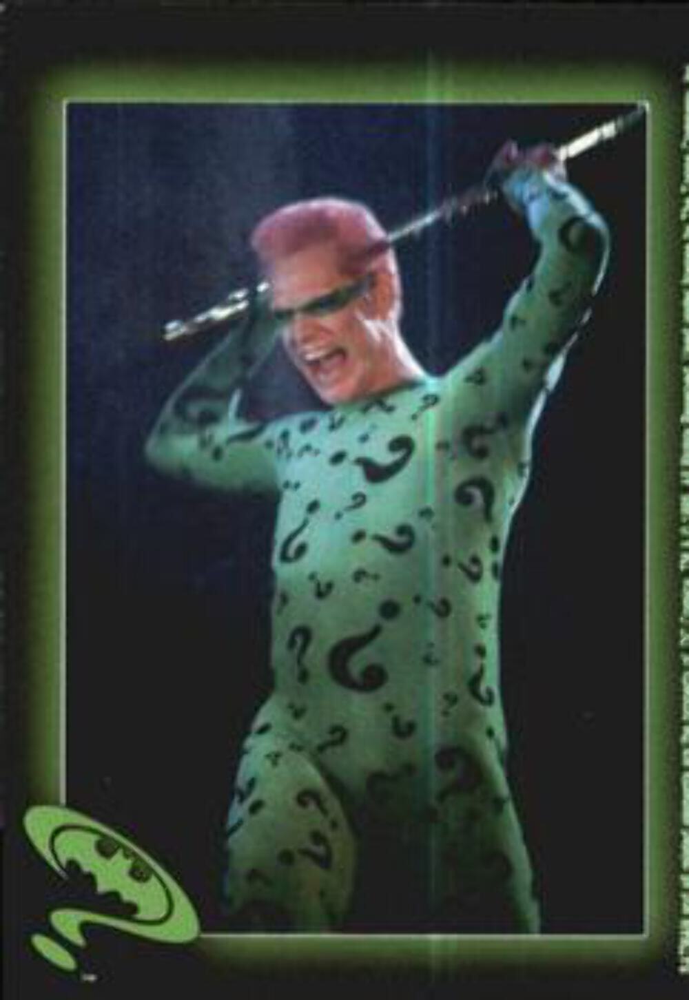#32 Riddler triumphs - 1995 Topps Batman Forever Stickers | eBay
