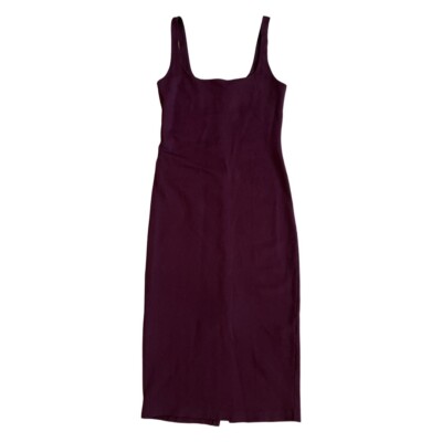 burgundy bodycon dress forever 21 Sequin Bodycon Midi Tank Dress BURGUNDY / XS