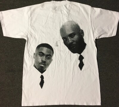 Dont Be An Opp Belly DMX Nas AOP Shirt L Hip Hop Rap NYC Movie Funny Grunge Y2K
