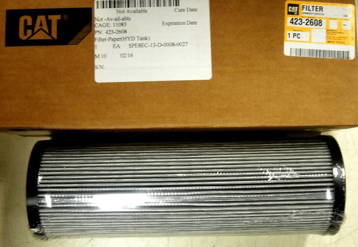 Genuine Cat Hydraulic Filter 423-2608 OEM Caterpillar 4232608 